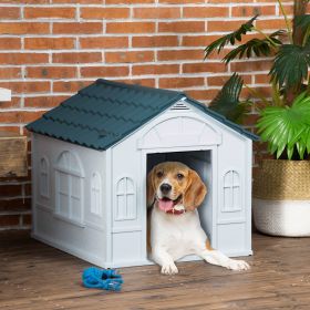 Dog House for Medium and Small Dogs (Option: Blue-650x135x800 mm)